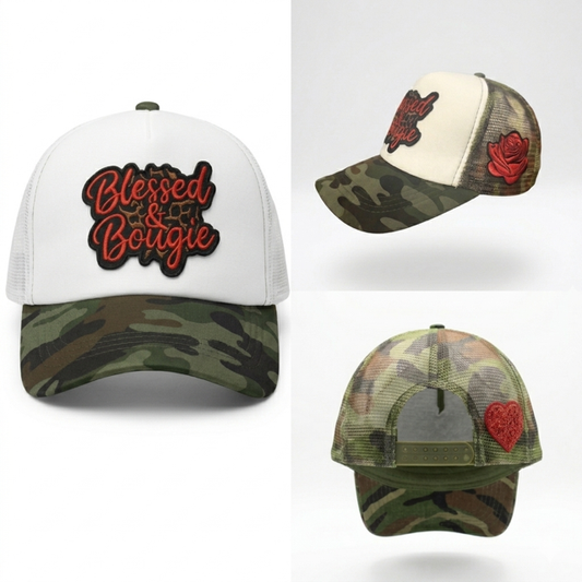 Blessed & Bougie Trucker Hat