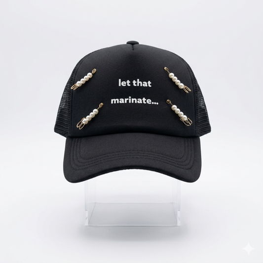 Akemi Signature Collection - Let That Marinate Trucker Hat