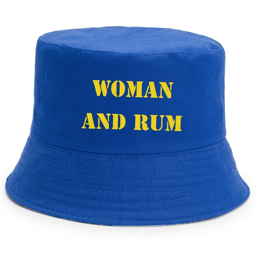 Woman and Rum Bucket Hat